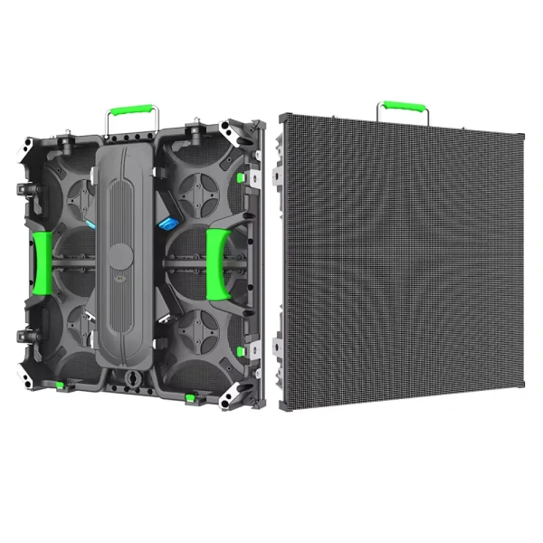 Кабинет для светодиодного экрана в сборе Meitec P4,81 SMD 500х500mm, 45°, Aluminum cabinet, Rental, Outdoor