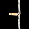 Гирлянда светодиодная "Занавес" с эффектом Flash-мерцания 3M*2M 600LED 220V IP65 Цвет свечения: Тёплый белый + Белый(Flash), Провод: Каучук белый, уличная